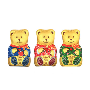 Lindt Teddy Mini Milk Chocolate Pajama 1.4oz Box 