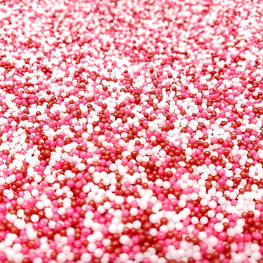 Mavalerio Valentine Nonpareils Sprinkles 1oz 