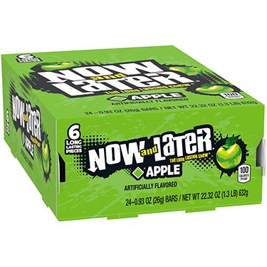 Now and Later Changemaker Apple 0.93oz 24ct Box 