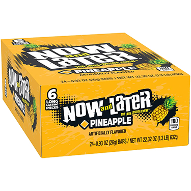 Now and Later Changemaker Pineapple 0.93oz 24ct Box 