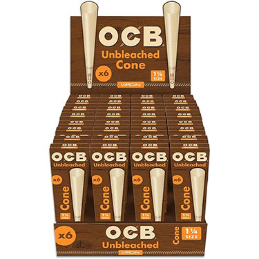 OCB Virgin Cone 1.25 6pk 