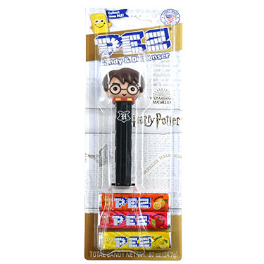 PEZ Dispenser Harry Potter with Candy Rolls 