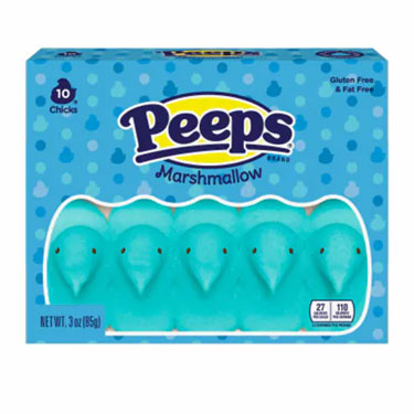 Peeps Easter Blue Chicks 3oz Box 