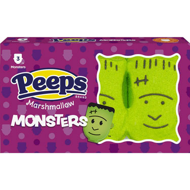 Peeps Marshmallow Monsters 3ct 1.5oz Box 