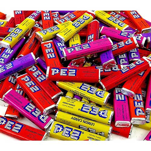 Pez Assorted Fruit Rolls Candy 1lb - RiverfrontGifts.com