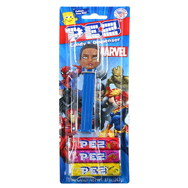 PEZ Dispenser Marvel Shuri with Candy Rolls 