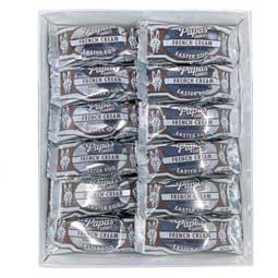Papas Dark Chocolate Covered French Opera Cream Eggs 24ct Box