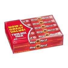 Wrigleys Big Red Gum 40ct Box Expires July 12th 2026