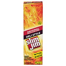 Slim Jim Original Deli Style 18ct Box Expires December 23rd 2025