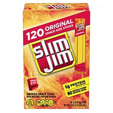 Slim Jim Original 0.28oz 120ct Box Expires December 15th 2025