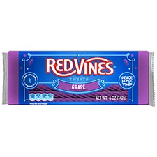 American Licorice Red Vines Grape 5oz Tray Expires April 20th 2026