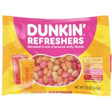 Dunkin' Easter Refreshers Fruit Flavored Jelly Beans 12oz Bag