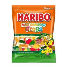 Haribo Mini Rainbow Frogs 5oz Bag Expires May 1st 2026