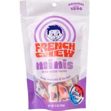 French Chew Minis Red White And Chew 5oz Bag