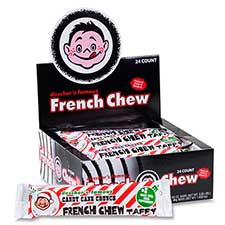 Doschers French Chew Candy Cane Crunch 24ct Box Expires October 28th 2025