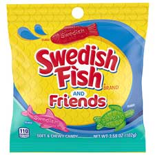 Swedish Fish and Friends 3.59oz Bag Expires March 23rd 2026