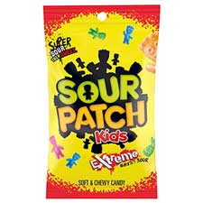 Sour Patch Kids Extreme Sour 7.2oz Bag