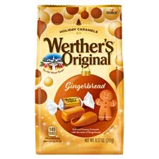 Werthers Original Soft Gingerbread Caramels 8.57oz Bag Expires July 31st 2026
