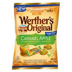 Werthers Original Caramel Apple Sugar Free Hard Candies 5oz Bag