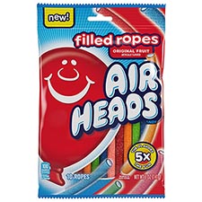 Airheads Filled Ropes 5oz Bag Expires January 1st 2026
