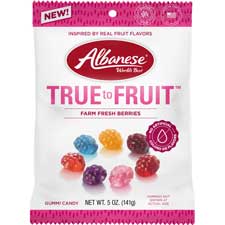 Albanese True To Fruit Farm Fresh Berries 5oz Bag