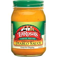 LaRosa's Sweet and Spicy Diablo Sauce 16oz Jar