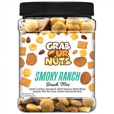 Grab Our Nuts Snack Mix Smoky Ranch 32oz Jar