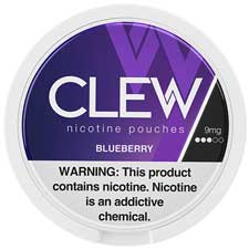 CLEW Nicotine Pouches Blueberry 9mg 5ct