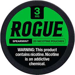 Rogue Nicotine Pouches Spearmint 3mg 5ct