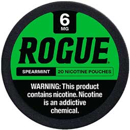 Rogue Nicotine Pouches Spearmint 6mg 5ct