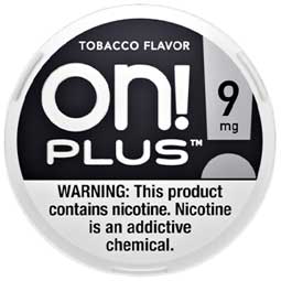 ON Plus Nicotine Pouches Tobacco 9mg 5ct