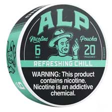 ALP Nicotine Pouches Refreshing Chill 6mg 5ct