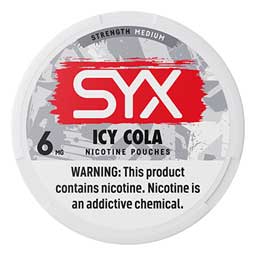 SYX Nicotine Pouches Icy Cola 6mg 5ct