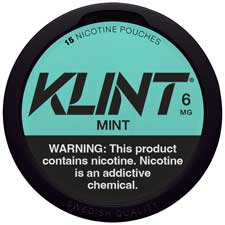 KLINT Nicotine Pouches Mint 6mg 5ct