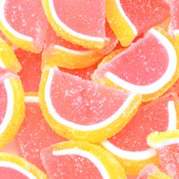 Cavalier Candies Grapefruit Jelly Slices 1 Lb 