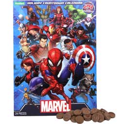 Christmas Marvel Universe Countdown Calendar 1.76oz 