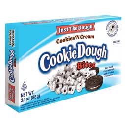 Cookies and Cream Cookie Dough Bites 3.1oz Box 