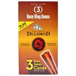 Double Diamond Rose Petal Cones 3 Pack 