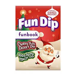Fun Dip Christmas 3.44oz Funbook 