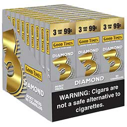 Good Times Cigarillos Diamond 30ct 3pk 