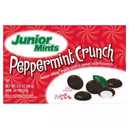 Junior Mints Peppermint Crunch 3.5oz Box 