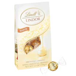 Lindor Christmas White Chocolate 5.1oz Bag 