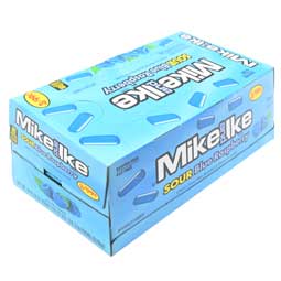 Mike and Ike Sour Blue Raspberry 24ct Box 