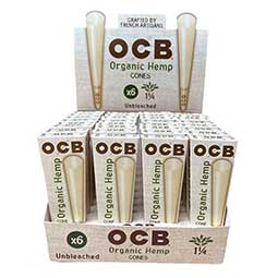 OCB Organic Hemp Cone 1.25 6pk 