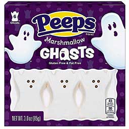 Peeps Marshmallow Ghosts 6ct 3oz Box 