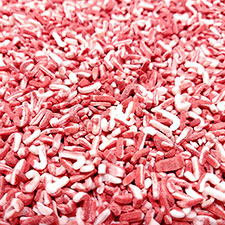 Candy Retailer Peppermint Candy Cane Cupcake Sprinkles 4oz 