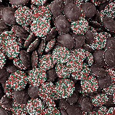 Repperts Christmas Nonpareils Dark Chocolate 1Lb 