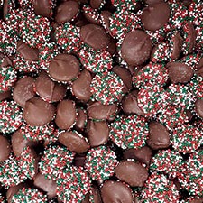 Repperts Christmas Nonpareils Milk Chocolate 1Lb 