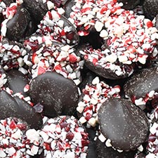 Repperts Christmas Dark Chocolate Peppermint Crunch Drops 1Lb 