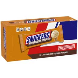 Snickers Butterscotch Scoop 24ct Box 